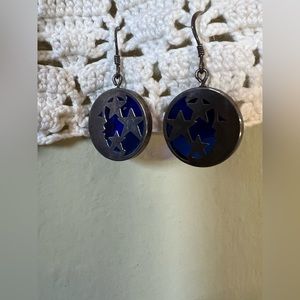 Three pair of earrings